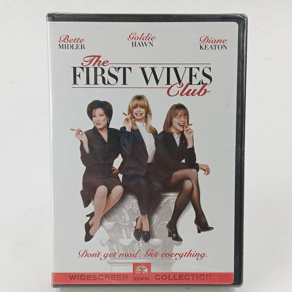 The First Wives Club DVD Widescreen Midler Hawn Keaton 1996 PG Paramount Comedy
